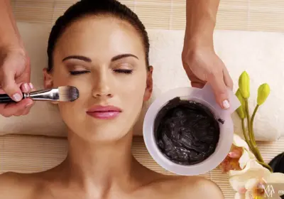 Woman getting deep cleansing facials near you