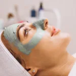 Aesthetician applying hydration facial with hydrojelly at Magnolia Medical & Aesthetics in San Antonio