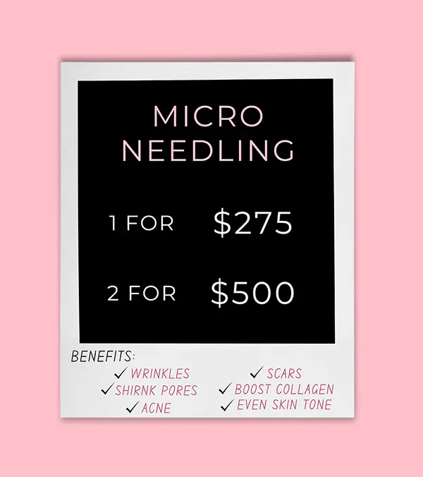 Microneedling 2 Sessions Special Offer